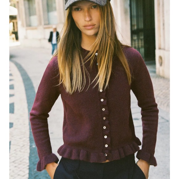 Zara Raffle Knit Cardigan - Picture 10 of 16